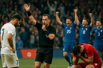 Panoramanın sağ kesiti: son düdükle kutlama